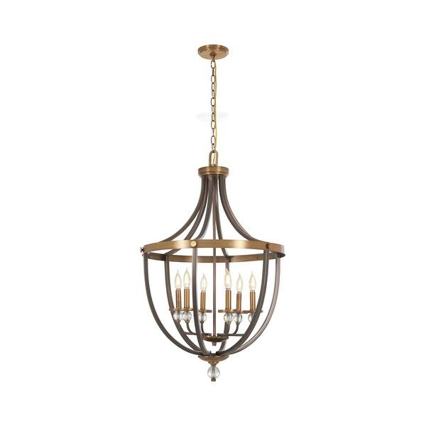 Minka Lavery 4736 Safra 6 Light 23" Wide Taper Candle Chandelier